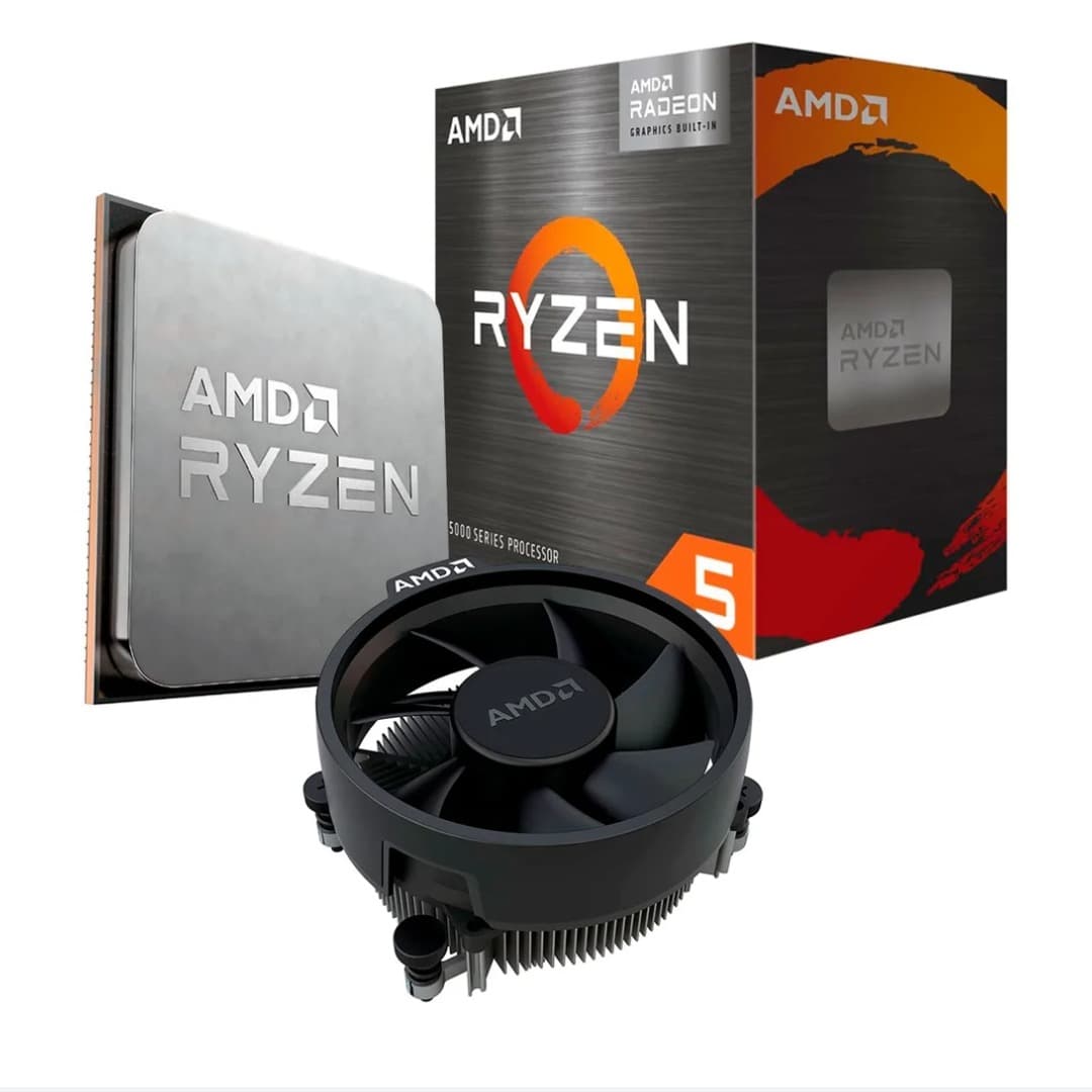 Processador AMD Ryzen 5 5600GT, 3.6GHz (4.6GHz Turbo), Cache 19MB, 6 Núcleos, Vídeo Integrado Radeon, AM4 - 100-100001488BOX