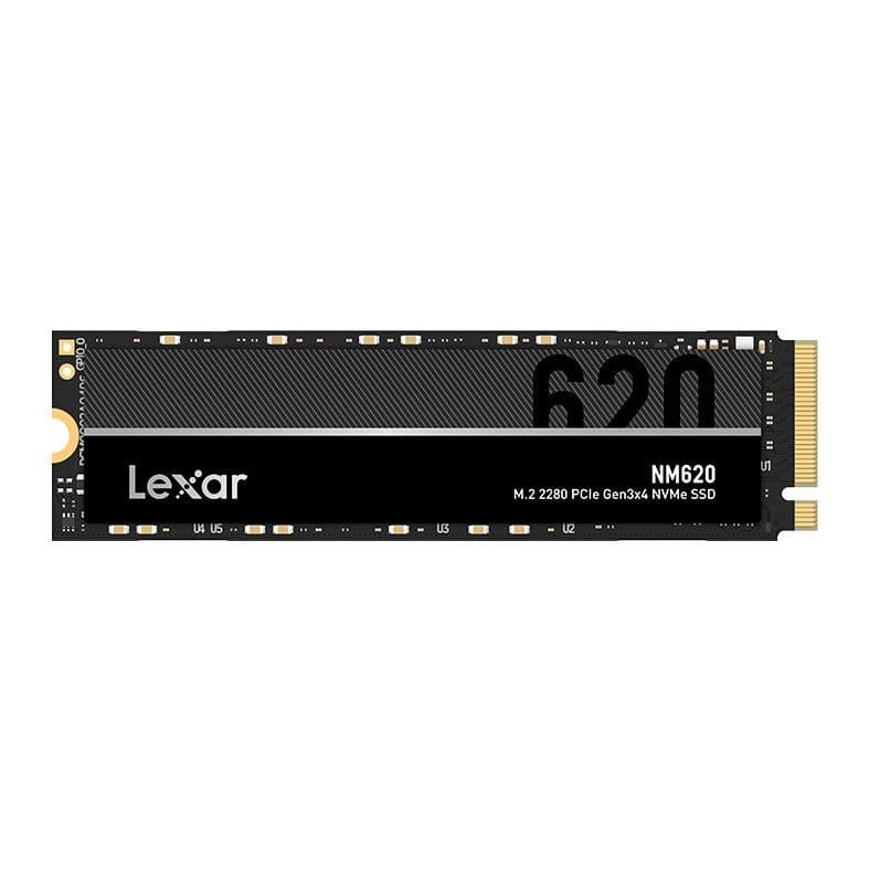 SSD Lexar NM620, 512GB, M.2 2280, PCIe NVMe, Leitura 3500 MB/s, Gravacao 2400 MB/s, LNM620X512G-RNNNU